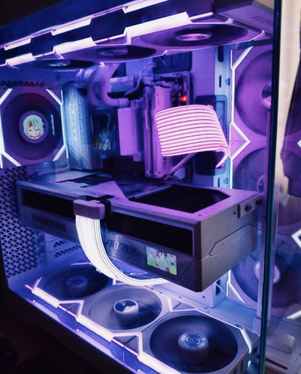 PC Gamer Ultra 4K/8K – Full White RGB – RTX 5090 (Occasion Premium)