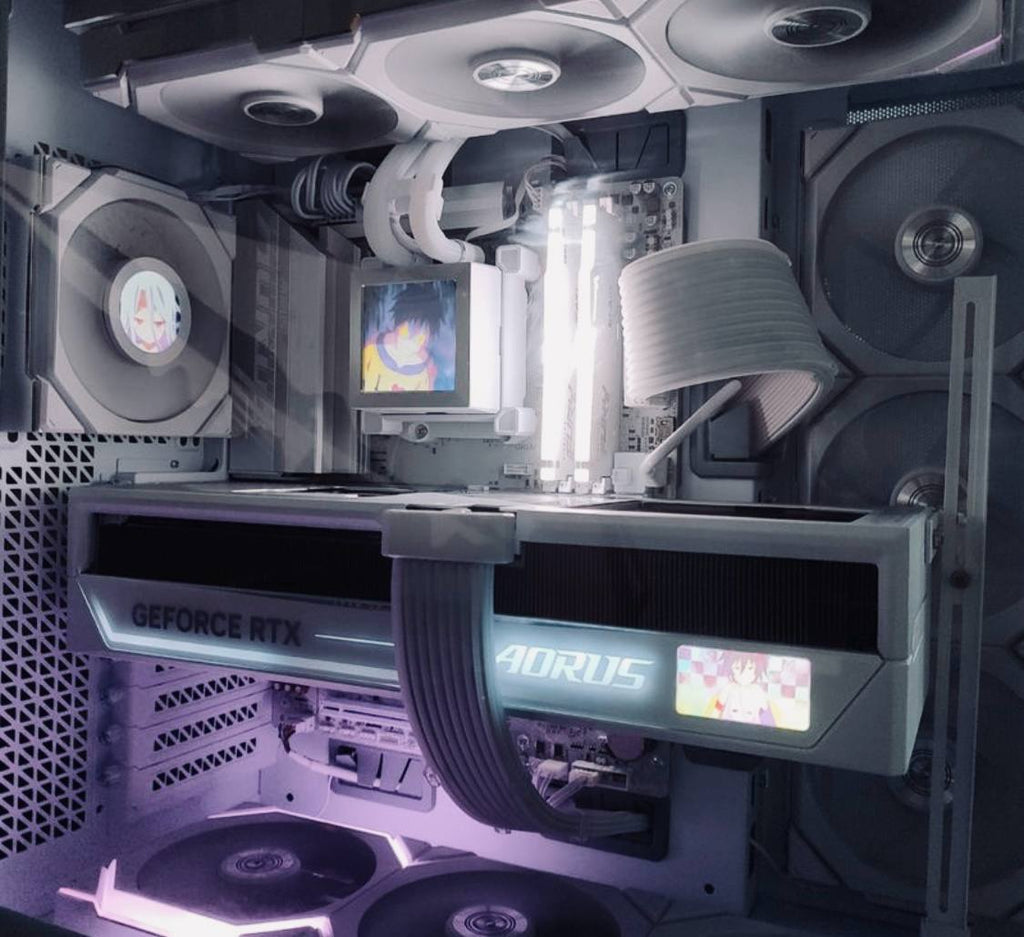 PC Gamer Ultra 4K/8K – Full White RGB – RTX 5090 (Occasion Premium)