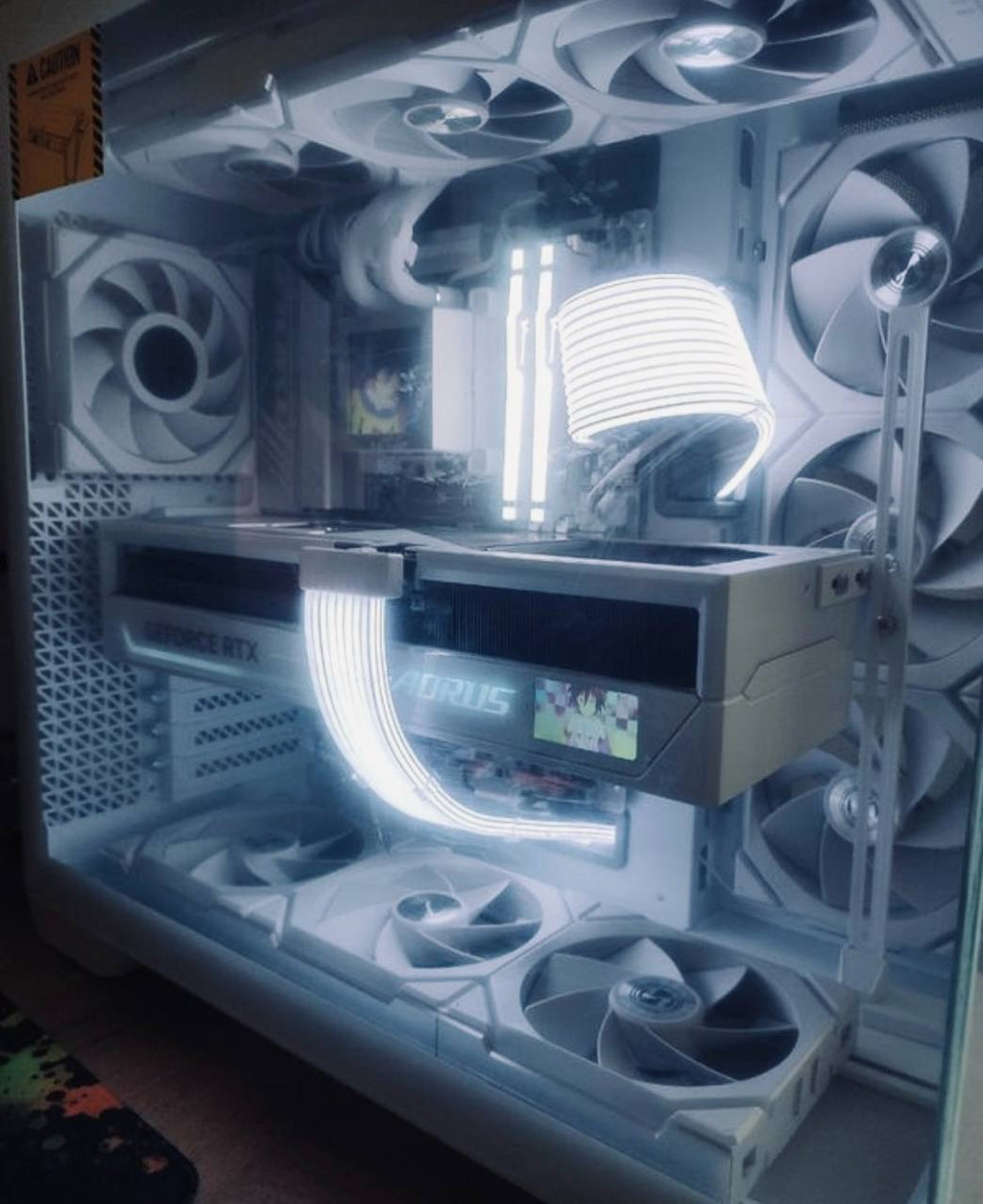 PC Gamer Ultra 4K/8K – Full White RGB – RTX 5090 (Occasion Premium)